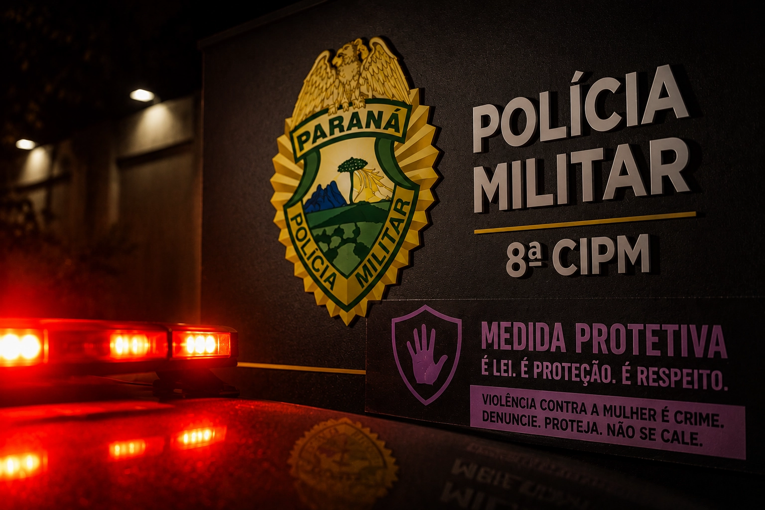 Ameaça, agressão e acidente de trânsito estão entre as ocorrências registradas em Irati no fim de semana
