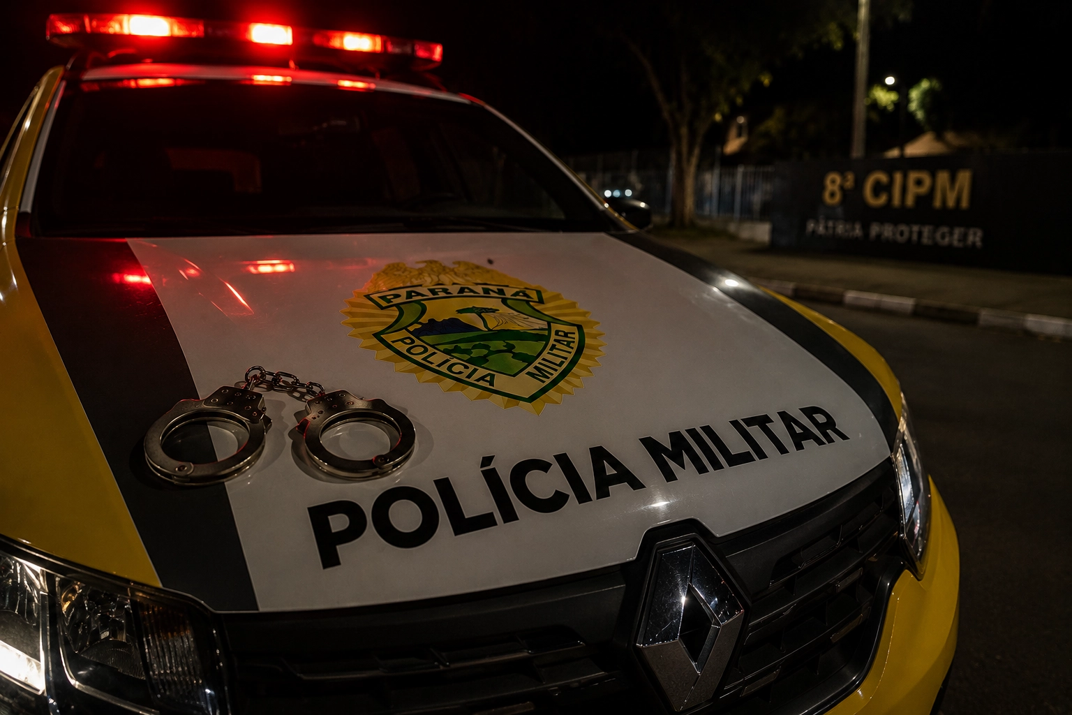 Mulher com dois mandados de prisão é detida após abordagem de carro suspeito em Palmeira