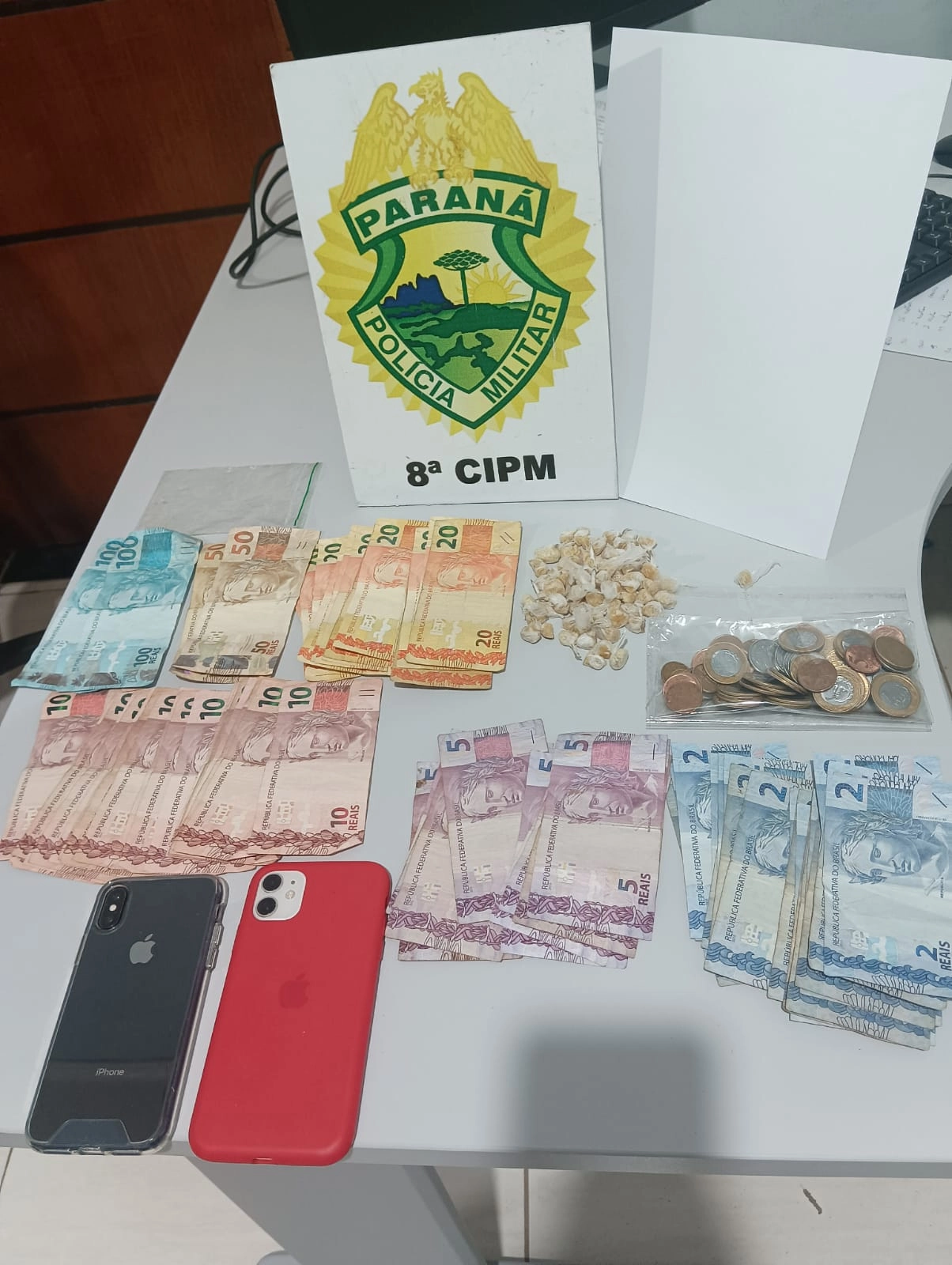 Adolescente é apreendido com 71 pedras de crack durante abordagem em Rebouças