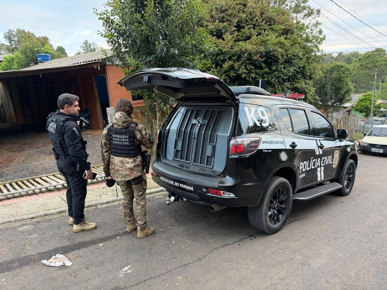 Operação Asfixia é deflagrada visando o combate ao tráfico de drogas no município de Imbituva