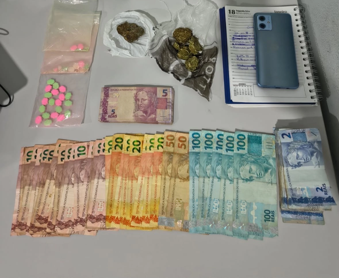 Ação conjunta da PCPR e PMPR resulta em prisão por tráfico de drogas em Irati