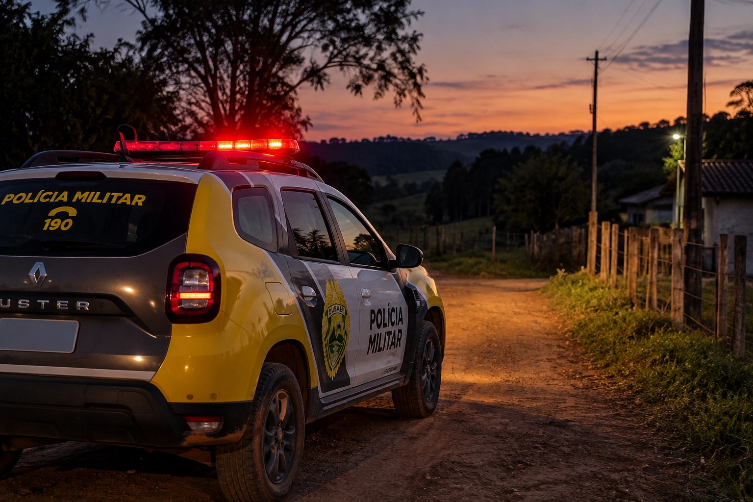 Roubo é registrado na área rural de Inácio Martins