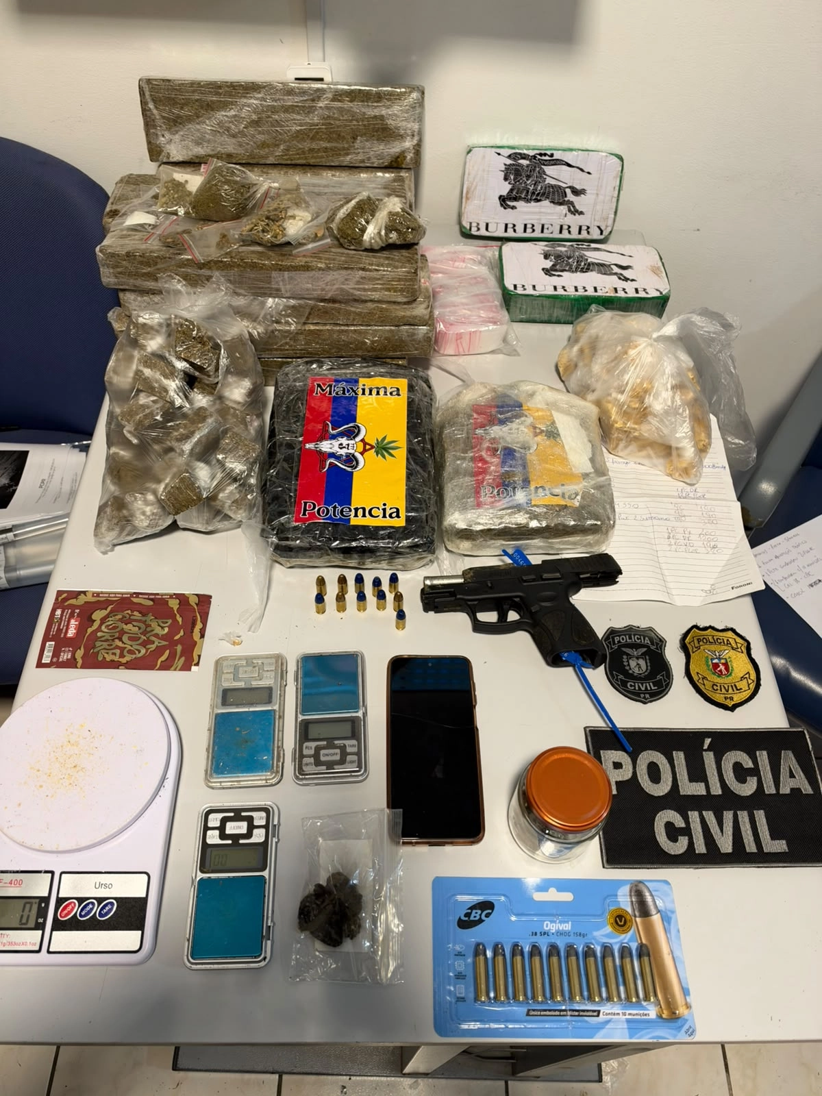PCPR cumpre mandado de prisão preventiva e busca contra suspeito de abastecer o tráfico em Rebouças