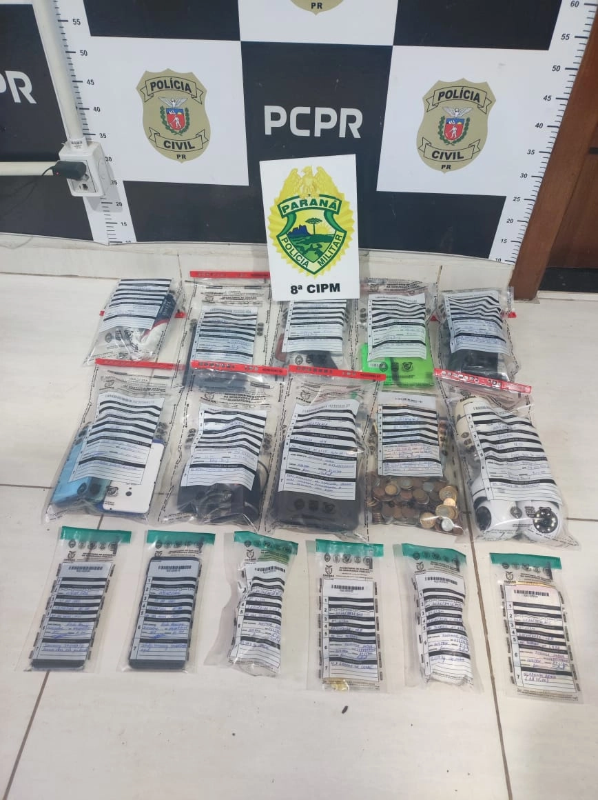 Operação contra o tráfico é realizada em Irati