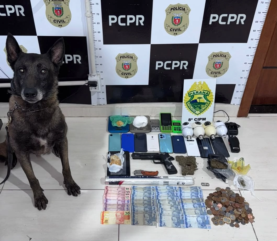 OPERAÇÃO HYDRA: FORÇAS DE SEGURANÇA PRENDEM QUATRO PESSOAS POR TRÁFICO DE DROGAS E ASSOCIAÇÃO PARA O TRÁFICO EM IRATI