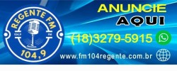 REGENTE FM 104,9 REGENTE FEIJÓ - SP WATS 18 3279 5915