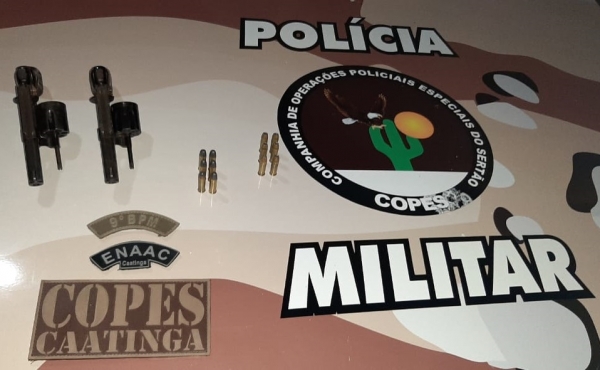 Homem é preso em Inhapi por porte ilegal de arma de fogo e munições