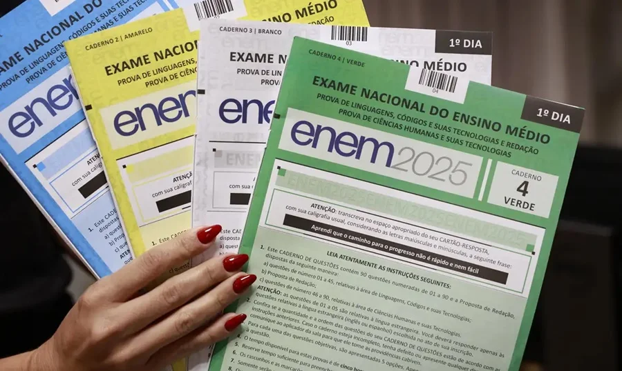 Inep divulga local de provas do Enem 2026; saiba como conferir