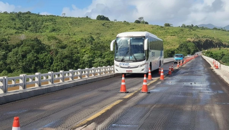 PONTE DE MENDANHA É INTERDITADA.
