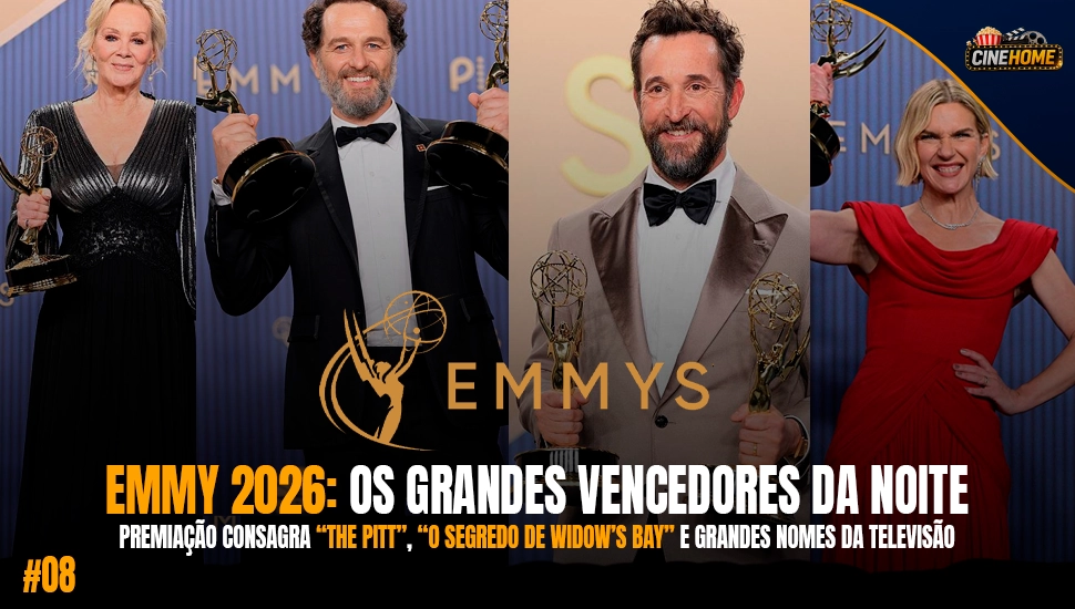 Emmy 2026: “O Segredo de Widow’s Bay” quebra recorde e “The Pitt” vence novamente; veja os destaques