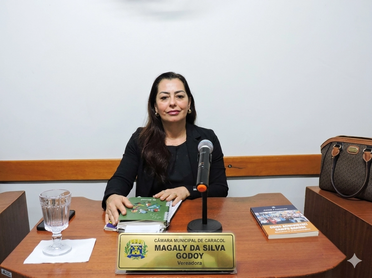 Vereadora Magaly Godoy presta contas de viagem à capital, cobra melhorias na saúde e pede mais emenda ao Deputado Federal Geraldo Resende para a saúde do município.