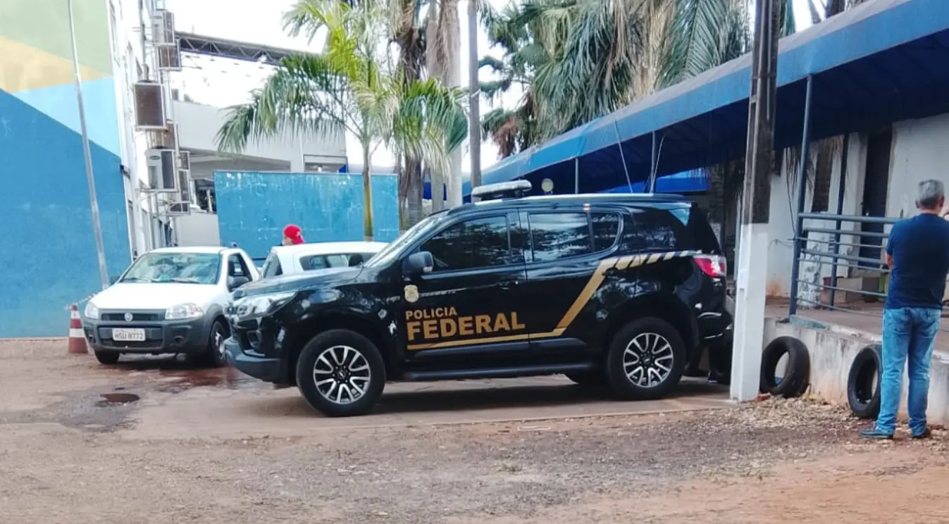 PF faz buscas na Secretaria de Assistência Social de Campo Grande.