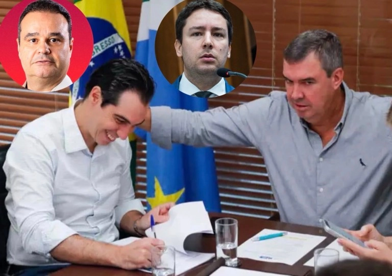 Fábio Trad e João Henrique denunciam à Polícia Federal o flagrante de secretário de Riedel em jato da JBS.