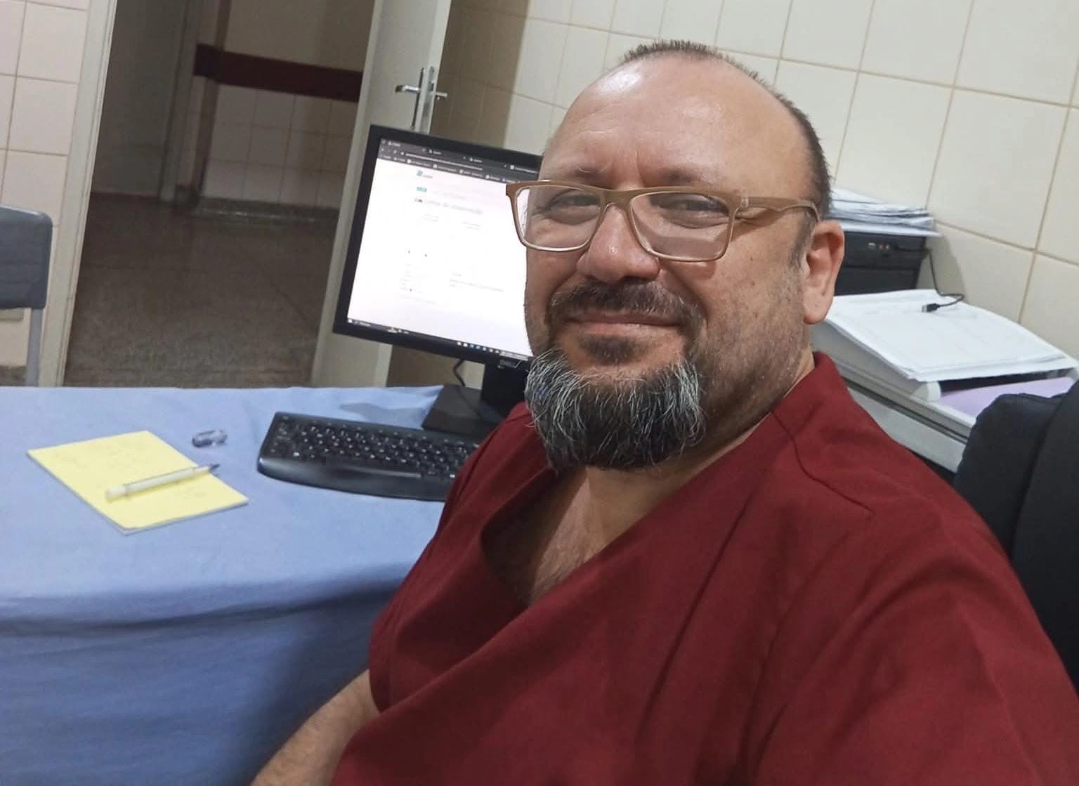 Aniversariante do dia; Médico de Caracol, Dr Marcelo Aragão.