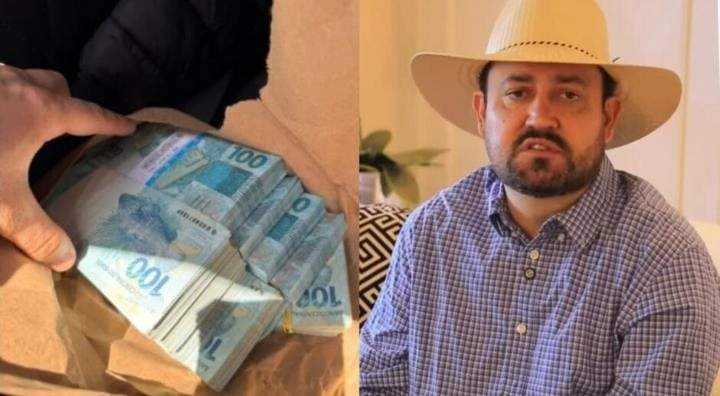 Candidato nega dinheiro em comitê e apreensão de R$ 100 mil foi 'na porta do banco'.