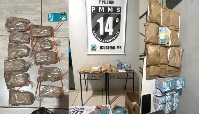 Assessor de Lídio Lopes suspeito de compra de votos é preso com R$ 127 mil e santinhos em Iguatemi.