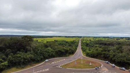 Ciclista fica em estado gravíssimo após queda na MS-384, em Antônio João.