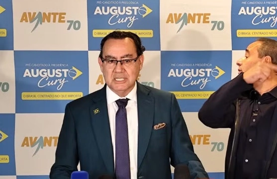 ELEIÇÕES 2026 - Augusto Cury é oficializado como candidato do Avante à presidência da República