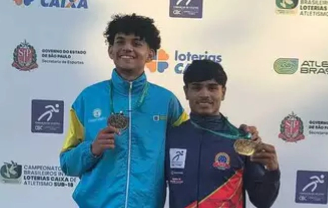 MS faz dobradinha inédita com ouro e prata nos 400m do Brasileiro Sub-18