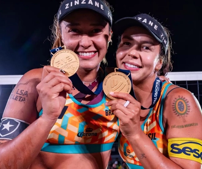 Atleta de Ivinhema é campeã de etapa do Circuito Mundial de Volei de Praia