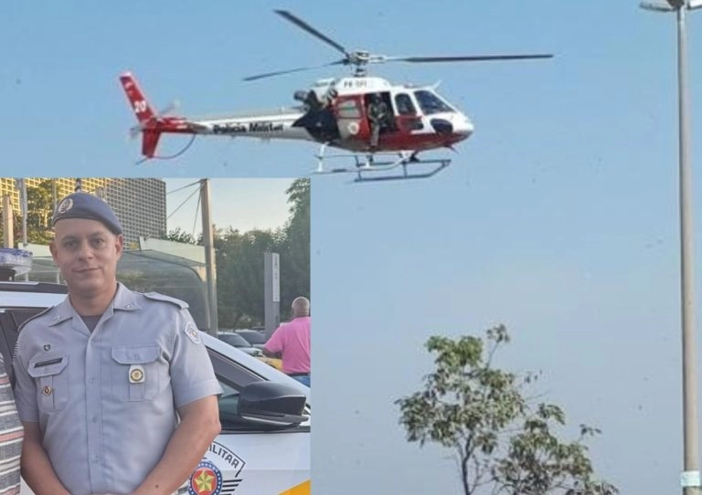 Major da PM ferido em incêndio em Votuporanga é transferido para hospital em São Paulo após cirurgia
