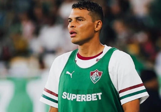 Thiago Silva se despede de treinadora após demissão do Fluminense
