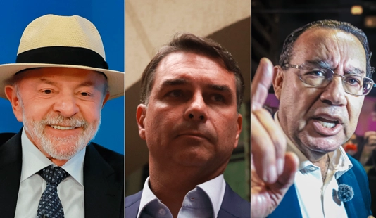 Lula amplia vantagem sobre Flávio Bolsonaro no 1º turno; Augusto Cury surpreende e dispara 9 pontos, mostra pesquisa BTG/Nexus