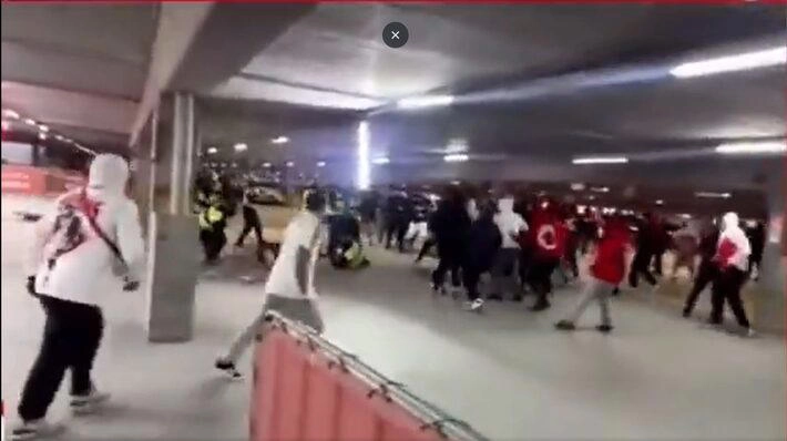 Torcedores do Internacional brigam com seguranças e tentam invadir zona mista no Beira-Rio