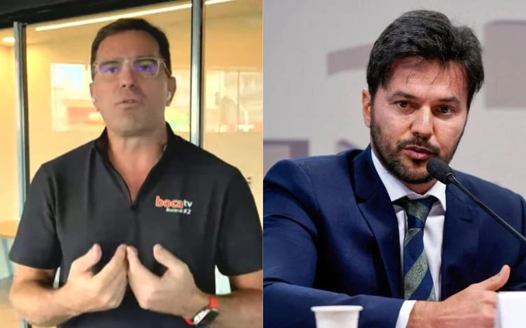 Justiça rejeita queixa-crime de Fábio Faria contra Bocardi por falas no Melhor da Tarde