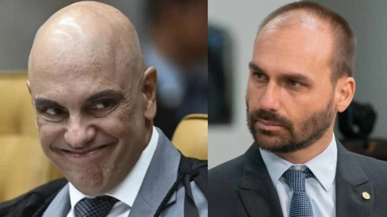 Moraes toma nova decisão contra Eduardo Bolsonaro em meio a ameaças da extrema direita