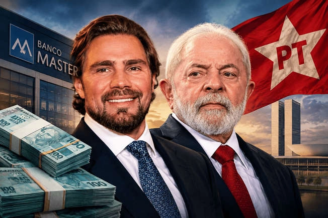 Bomba! R$ 1 bilhão do Master para o PT